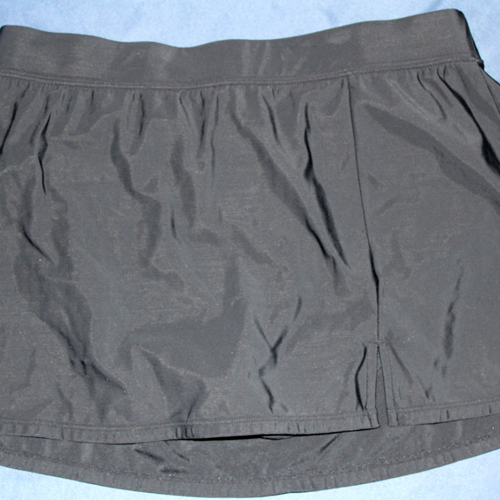 Black Swim Skirt